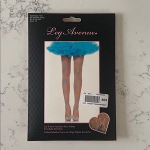 Modcloth Crystalline Snow Queen Tights